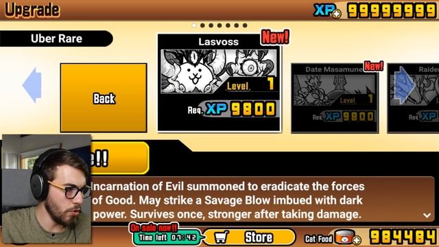 Spending 200,000 Cat Food in HACKED Battle Cats! смотреть онлайн