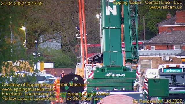 Epping's Epic Engineering, Part 2 - Rail Grinder Removal. Epping Cam 24/04/22 | Railcam LIVE смотреть онлайн