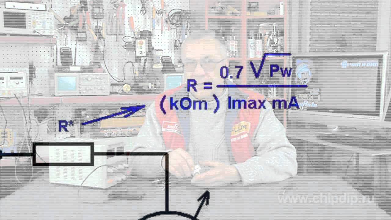 Стрелочный индикатор выходной мощности