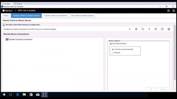 How-to: Connect OPC Classic Clients and Servers without DCOM using Matrikon UA Tunneller (UAT)