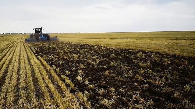 Презентация новинки Lemken 2019 года: дисковая борона RUBIN 10/700 с трактором Case Steiger 535 смотреть онлайн