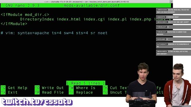 SETTING UP A WEB SERVER ON AWS - CS50 on Twitch, EP. 18 смотреть онлайн