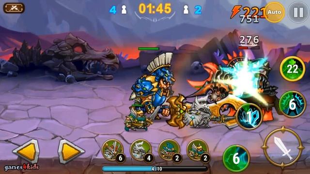 God of Era Heroes War android gameplay - cheat mod смотреть онлайн