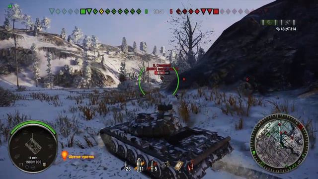 World Of Tanks_об 140 убрал шестерых