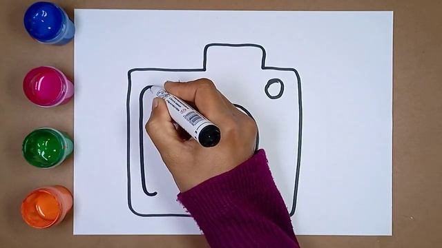 КАК НАРИСОВАТЬ ФОТОАППАРАТА смотреть онлайн