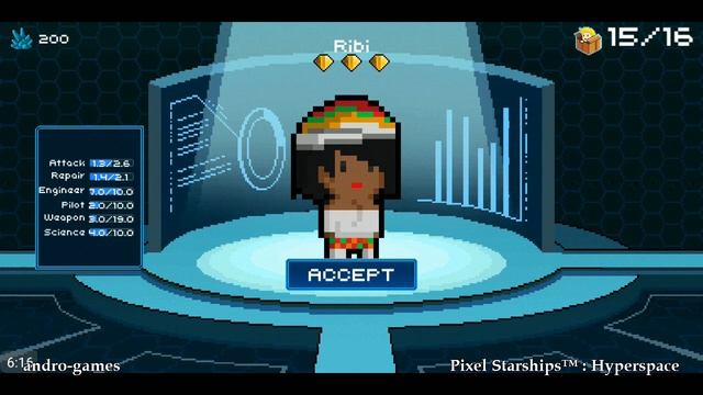 Pixel Starships : Hyperspace (by Savy Soda) - strategy game for android and iOS - gameplay. смотреть онлайн