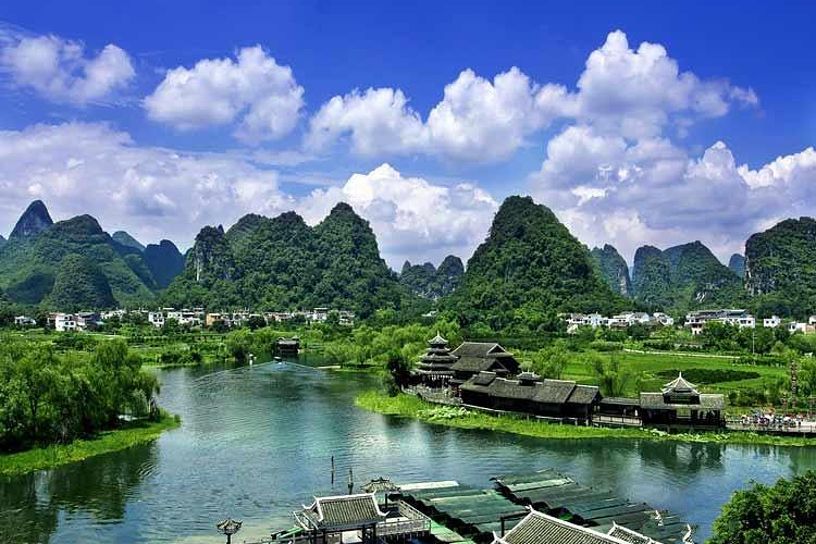 ТОП 10 курортных городов Китая, Гуйлинь. смотреть онлайн