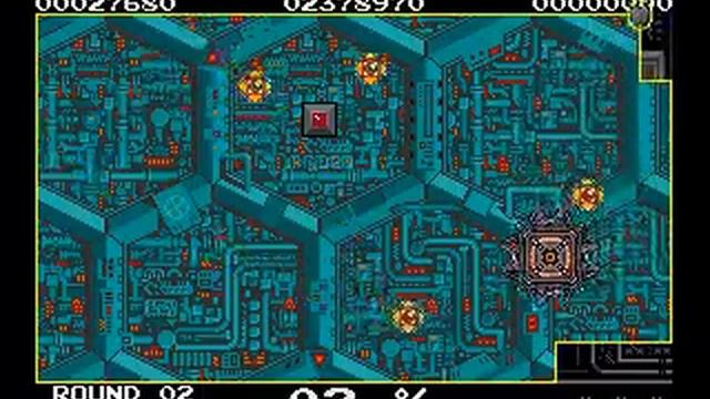 Volfied arcade gameplay (Taito/1991) смотреть онлайн