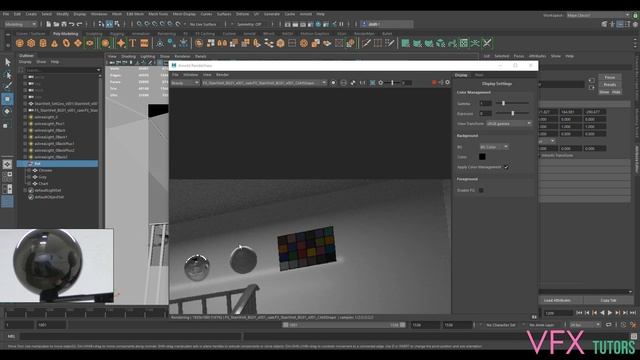 VFX Lighting - Grey and Chrome Ball Light Probes смотреть онлайн