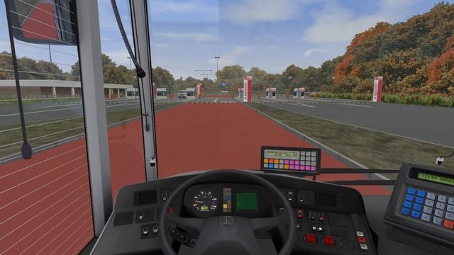 OMSI 2. Map Express 91.06. Line 91.06C. Mercedes-Benz O530 Citaro CNG. Part 1 смотреть онлайн