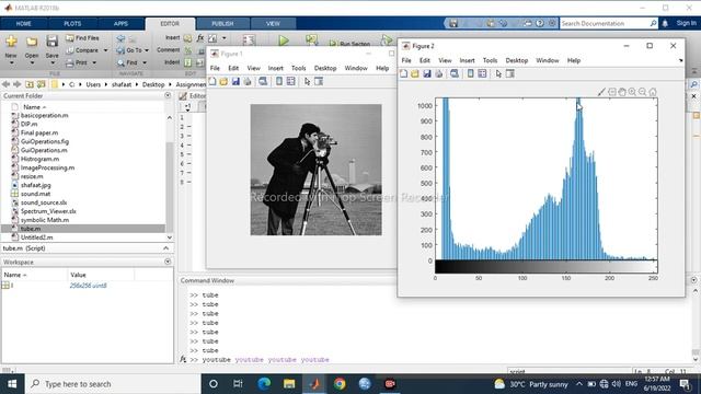 Grayscale Image & Color Image Histogram | MATLAB Hindi and Urdu смотреть онлайн