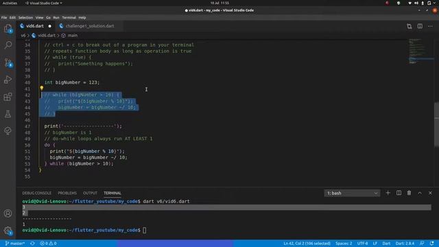 1.6) Boolean Algebra ( && || ! ), Operators, Loops | The BEST Complete (FREE) Flutter Course смотреть онлайн