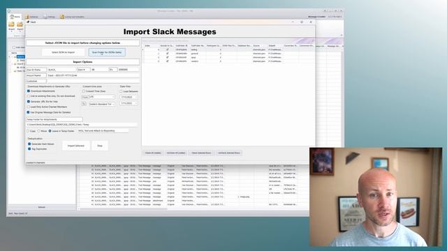 Scan for JSON files in Slack exports // RSMF 84 смотреть онлайн