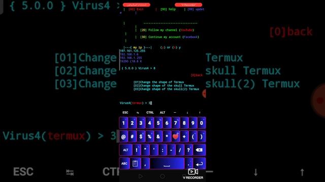 حمايه جهازك.م الاختراق وتشفير IP لعد الاختراق وتغير شكل جمجمه الترمكس смотреть онлайн