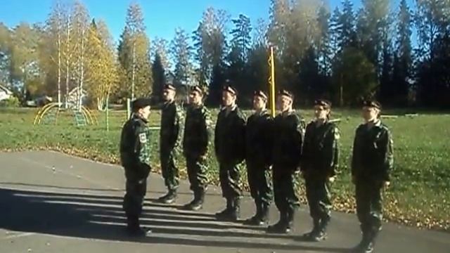 Областные соревнования Зарница 2013 год. Строевая. Лагерь "Единство". Вологодская область. смотреть онлайн
