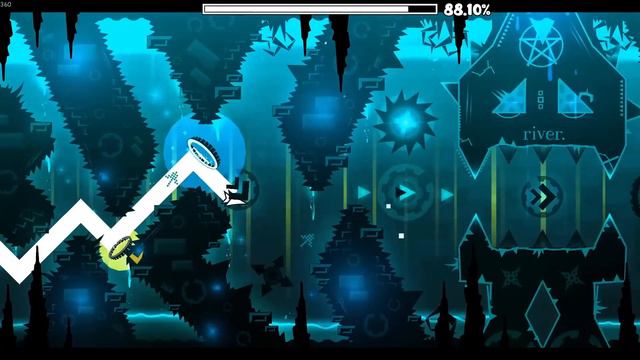 (VERIFIED) cry me a river by Doggie - RIVER WAVE x5 | Geometry Dash смотреть онлайн