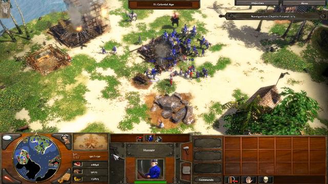 Age of Empires III - Morgan sails for the new world.....but is forced to make unexpected stop. смотреть онлайн