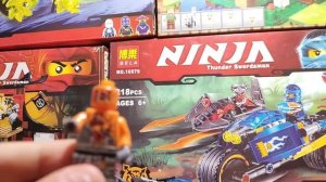 обзор лего ниндзяго пустынная молния(BELA)
