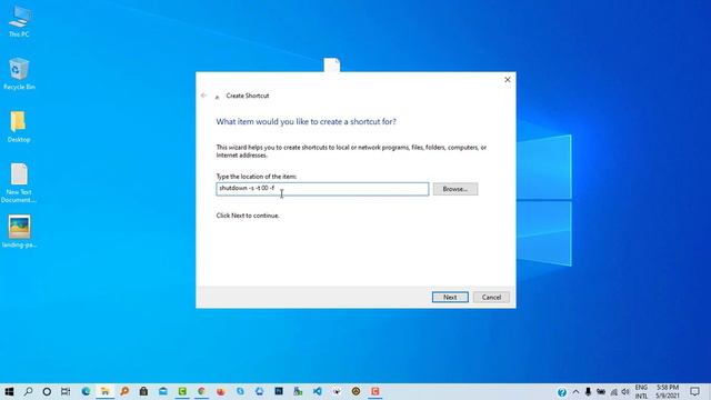 How to Shutdown or Turn off Windows 10 Just One click 2021 | one click to shutdown windows смотреть онлайн