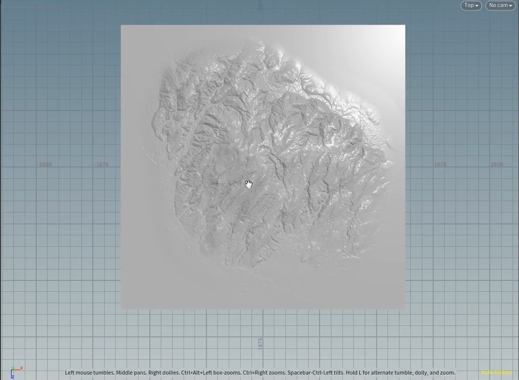12 - Создание ровных границ ландшафта в Houdini смотреть онлайн