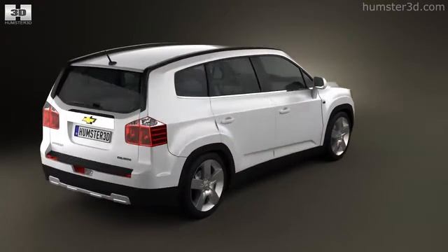 Chevrolet Orlando 2011 - 2012 by 3D model store Humster3D.com смотреть онлайн