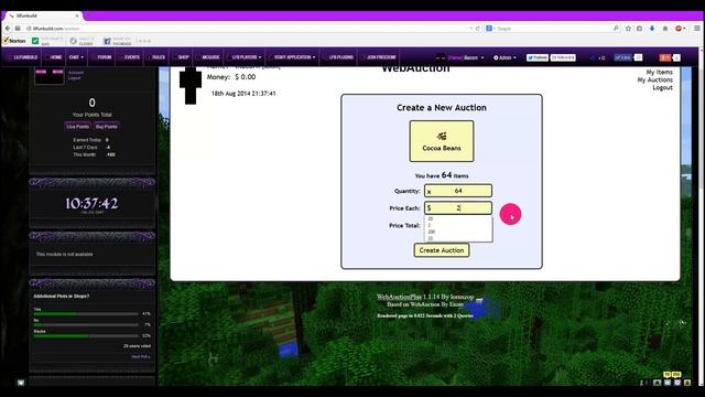 LilFunBuild - WebAuctionPlus Tutorial смотреть онлайн