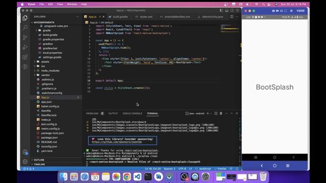 ? Boost React Native Splash Screen with BootSplash ? смотреть онлайн