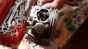 Замена цилиндро-поршневой группы на YX140