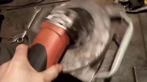 Делаем вентилятор для чистки дымохода.