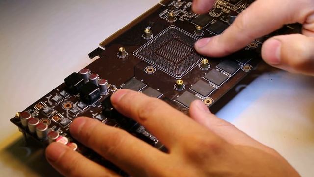 014 Реболлинг чипа BGA. Работа над ошибками при ремонте GeForce GTX-570 смотреть онлайн