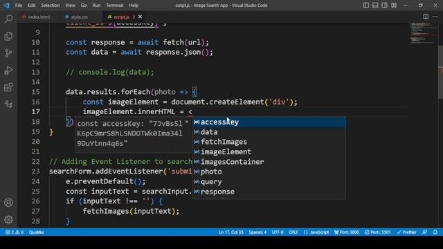 How to Make Image Search App With JavaScript API смотреть онлайн