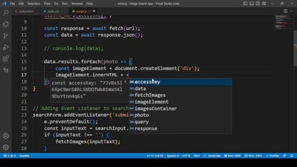 How to Make Image Search App With JavaScript API