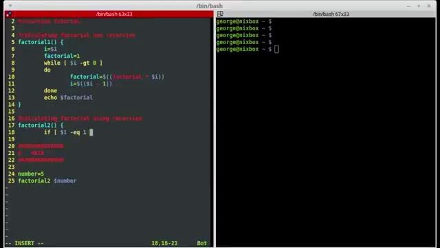 What is Recursion in bash (Bash 23) смотреть онлайн