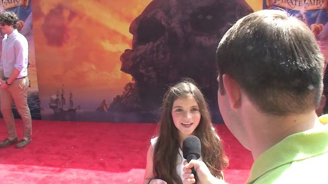 Eva Bella Discusses Possible Future Frozen Short at Premiere of The Pirate Fairy смотреть онлайн