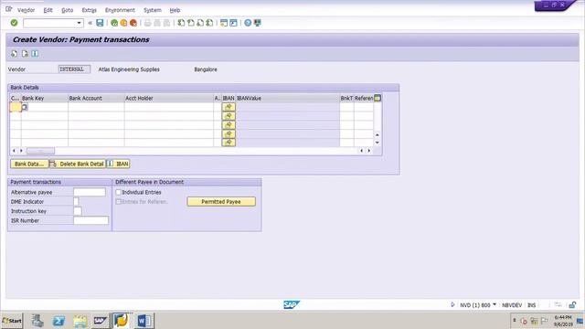 How to create a Vendor Master Record in SAP MM смотреть онлайн