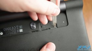 Как вставить карты SIM и microSD в Lenovo Yoga Tab 3 (XDRV.RU)
