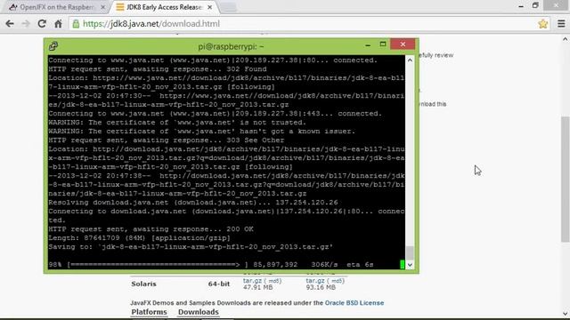 Install JDK8 Early Access Releases on Raspberry Pi смотреть онлайн