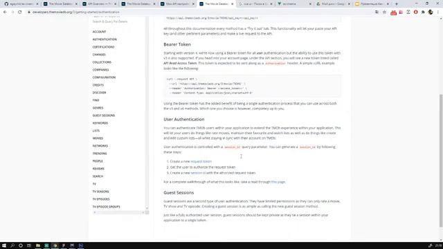 Работа с Movie Database API part 1 смотреть онлайн