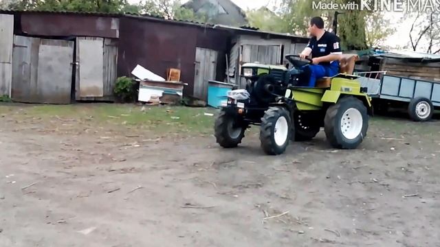 Я дома і нове Відео ) Косілка до міні трактора до мотоблока смотреть онлайн