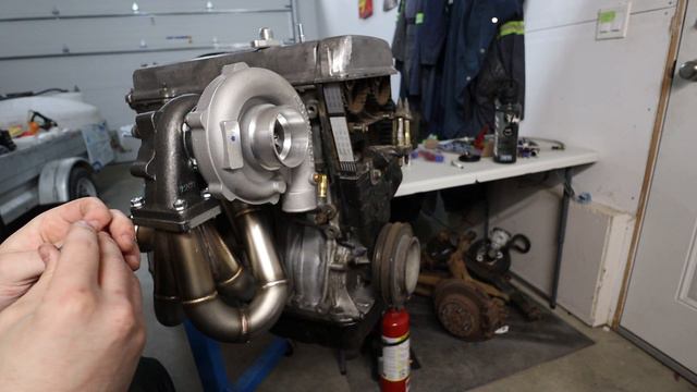INSTALLING OIL FITTINGS ON MY TURBO! смотреть онлайн