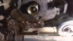 Toyota Prado 120 4.0. Замена сальника коленвала.