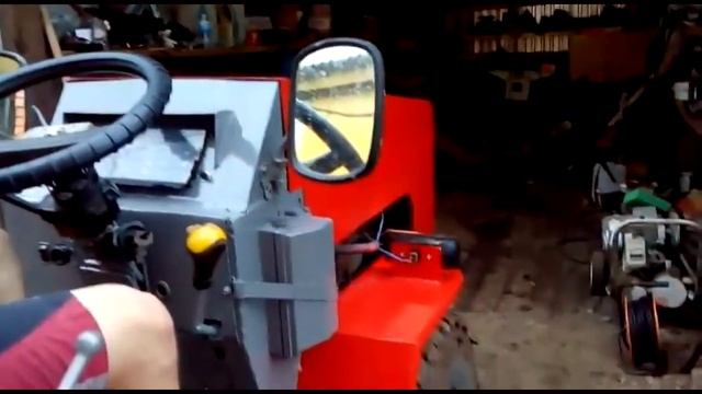 Мини-трактор своими руками (переломка) 4х4! смотреть онлайн