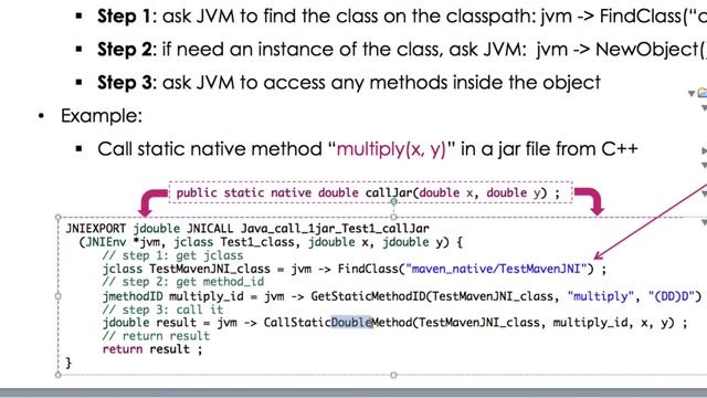 Java Native Interface (JNI) in depth -- Part 50: Using JAR files in C++ смотреть онлайн