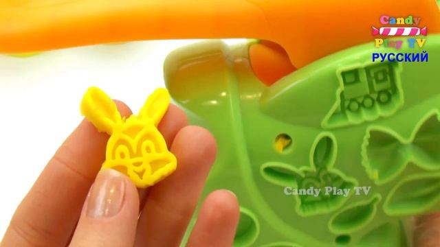 Пластилин Play Doh | Делает Спагетти из Пластилина Плей До | Учим цвета с Play Doh для детей смотреть онлайн