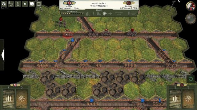 Commands & Colors The Great War is a computerized board game adaptation смотреть онлайн