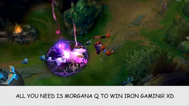 All You Need is Morgana Q to WIN Iron Gaming | League of Legends S12 | LOL Iron Gaming смотреть онлайн