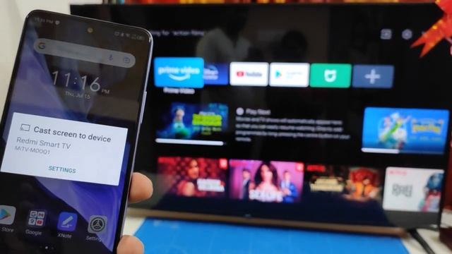 How to Screen Cast to Smart Tv with Infinix Note 10 смотреть онлайн