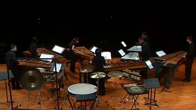 UNT Percussion Ensemble - Libertango arranged by John Parks смотреть онлайн