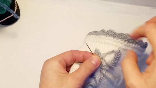 Объёмная вышивка колосьев пшеницы по трикотажу. МК часть 2. смотреть онлайн