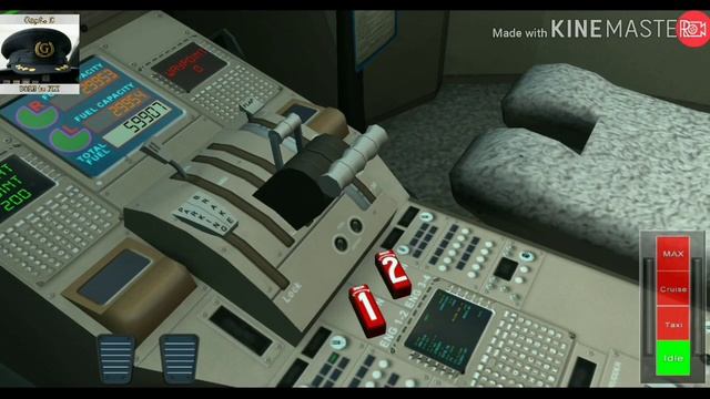 Flight 787 Advance - Tutorial - Take off - Gameplay смотреть онлайн